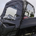 3 Star Black Soft Upper Doors and Rear Window - Honda Pioneer 700