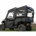 3 Star Black Soft Upper Doors and Rear Window - Honda Pioneer 700 4