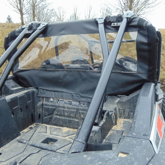 3 Star Black Soft Upper Doors and Rear Window - Polaris RZR XP 4 Turbo S - alt image 0