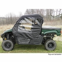 3 Star Black Soft Upper Doors and Rear Window - Yamaha Viking 700