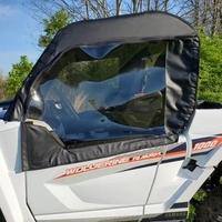 3 Star Black Soft Upper Doors and Rear Window - Yamaha Wolverine RMAX2 1000