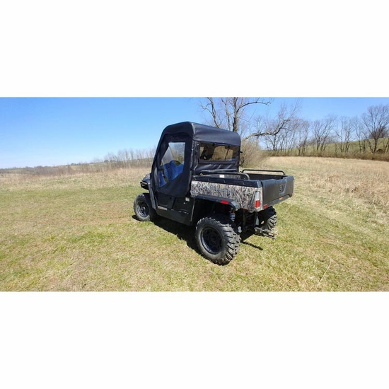 3 Star Black Soft Upper Doors and Zippered Rear Window - Hisun Sector, Bennche Cowboy, Massimo Knight