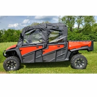 3 Star Black Soft Upper Doors and Zippered Rear Window - Intimidator GC1K Crew