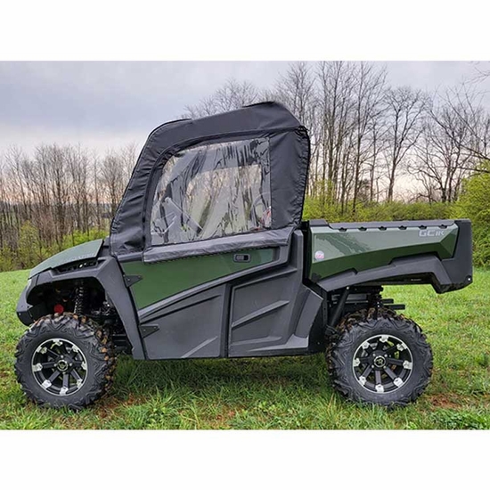 3 Star Black Soft Upper Doors and Zippered Rear Window - Intimidator GC1K, GC1K Truck