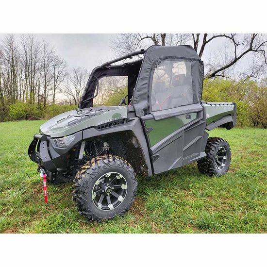 3 Star Black Soft Upper Doors and Zippered Rear Window - Intimidator GC1K, GC1K Truck - alt image 2
