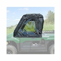 3 Star Black Soft Upper Doors and Zippered Rear Window - Kawasaki Mule Pro-MX