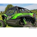 3 Star Black Soft Upper Doors and Zippered Rear Window - Kawasaki Teryx KRX 1000