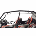 3 Star Black Soft Upper Doors and Zippered Rear Window - Polaris RZR XP 4 Turbo S