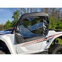3 Star Black Soft Upper Doors and Zippered Rear Window - Yamaha Wolverine RMAX2 1000