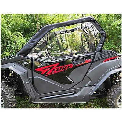 CFMOTO ZForce 950 Black 3 Star Soft Upper Doors | Side By Side Stuff