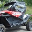 3 Star Black Soft Upper Doors - CF Moto ZForce 950