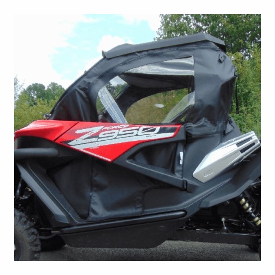 3 Star Black Soft Upper Doors - CF Moto ZForce 950