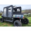 3 Star Black Soft Upper Doors - Hisun Sector 750 Crew