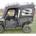 3 Star Black Soft Upper Doors - Honda Pioneer 700 4
