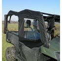 3 Star Black Soft Upper Doors - Honda Pioneer 700 4