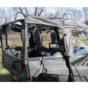 3 Star Black Soft Upper Doors - Honda Pioneer 700 4