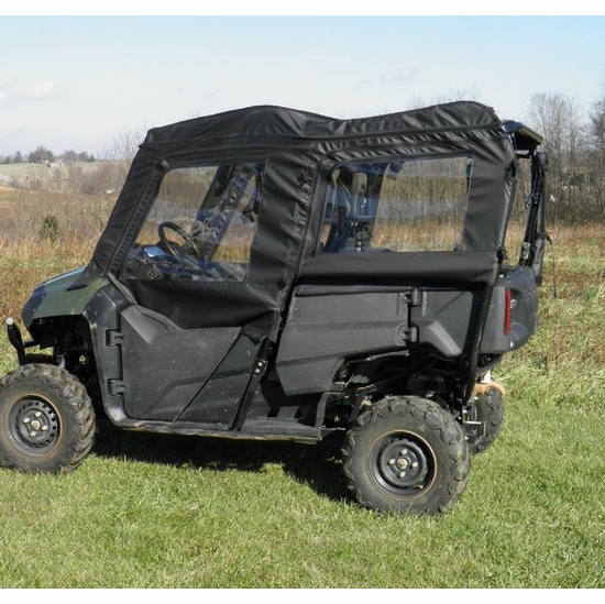 3 Star Black Soft Upper Doors - Honda Pioneer 700 4 - alt image 3