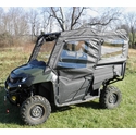 3 Star Black Soft Upper Doors - Honda Pioneer 700 4