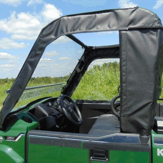 3 Star Black Soft Upper Doors - Kawasaki Mule Pro-MX - alt image 0