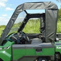 3 Star Black Soft Upper Doors - Kawasaki Mule Pro-MX