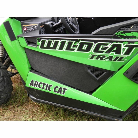 3 Star Black Soft Upper Doors, Lower Inserts, Rear Window and Top - Arctic Cat, Textron Wildcat Trail, Sport - alt image 0