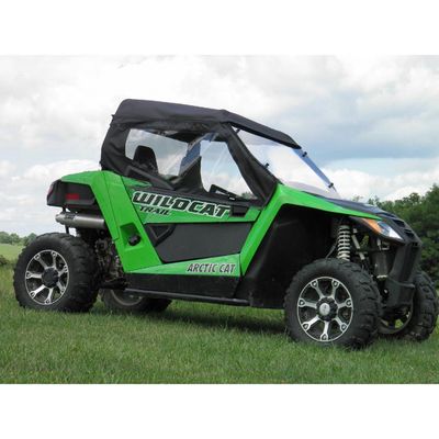 3 Star Black Soft Upper Doors, Lower Inserts, Rear Window and Top