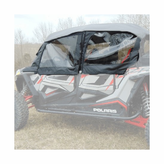 3 Star Black Soft Upper Doors - Polaris RZR PRO XP, Turbo R