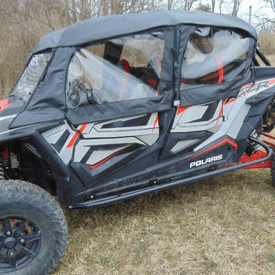 3 Star Black Soft Upper Doors - Polaris RZR PRO XP, Turbo R - alt image 0