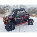 3 Star Black Soft Upper Doors - Polaris RZR XP 1000, XP Turbo