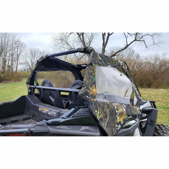 3 Star Black Soft Upper Doors - Polaris RZR XP 1000, XP Turbo, S 1000, 900, S 900 - alt image 0