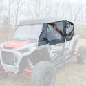 3 Star Black Soft Upper Doors - Polaris RZR XP 4 1000, XP 4 Turbo, S 4 1000, 4 900