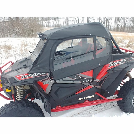 3 Star Black Soft Upper Doors, Rear Window and Top - 2015-22 Polaris RZR XP 1000, XP Turbo, S 1000, 900, S 900 - alt image 0