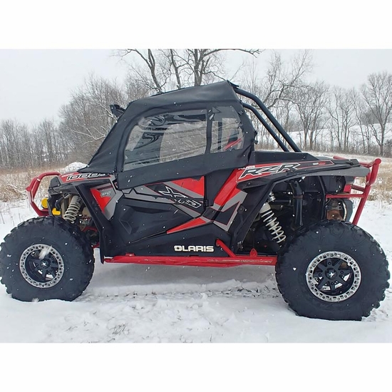 3 Star Black Soft Upper Doors, Rear Window and Top - 2015-22 Polaris RZR XP 1000, XP Turbo, S 1000, 900, S 900 - alt image 1