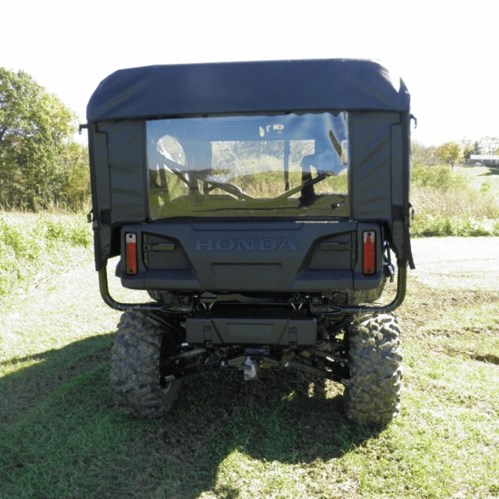 3 Star Black Soft Upper Doors, Rear Window and Top - Honda Pioneer 1000-5 - alt image 1