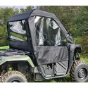 3 Star Black Soft Upper Doors, Rear Window and Top - Honda Pioneer 500, 520