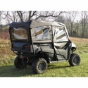 3 Star Black Soft Upper Doors, Rear Window and Top - Honda Pioneer 700-4