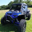 3 Star Black Soft Upper Doors, Rear Window and Top - Polaris RZR XP 4 Turbo S