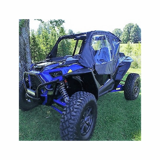 3 Star Black Soft Upper Doors, Rear Window and Top - Polaris RZR XP 4 Turbo S - alt image 0