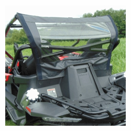 3 Star Black Soft Upper Doors, Rear Window w/ Zippers, Top - CF Moto ZForce 950 - alt image 0