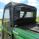 3 Star Black Soft Upper Doors, Zippered Rear Window and Top - Kawasaki Mule Pro-MX
