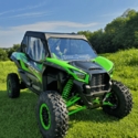 3 Star Black Soft Upper Doors, Zippered Rear Window and Top - Kawasaki Teryx KRX 1000