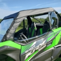 3 Star Black Soft Upper Doors, Zippered Rear Window and Top - Kawasaki Teryx KRX 1000
