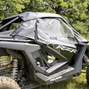 3 Star Black Soft Upper Doors, Zippered Rear Window and Top - Polaris RZR PRO XP, Turbo R