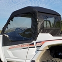 3 Star Black Soft Upper Doors, Zippered Rear Window and Top - Yamaha Wolverine RMAX2 1000