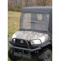 3 Star Black Soft Windshield and Top - Kubota RTV X1140