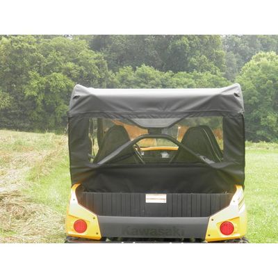 2008-13 Kawasaki Teryx 750 Black 3 Star Zippered Rear Soft Panel