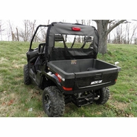 3 Star Black Zippered Rear Soft Panel - 2015-17 Arctic Cat Prowler w/ Round Bars