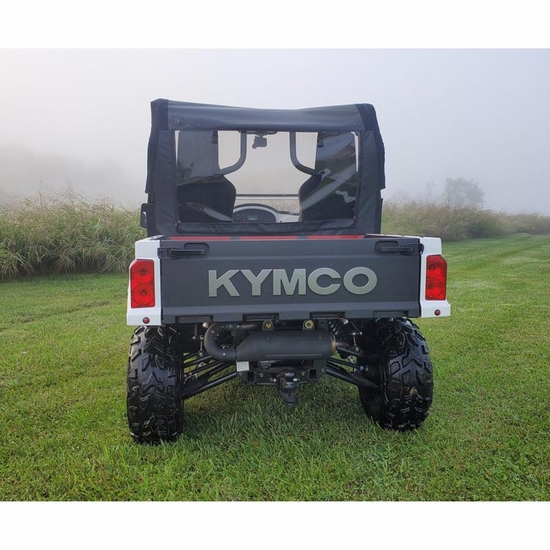 3 Star Black Zippered Rear Soft Panel - 2018-23 Kymco UXV 700 - alt image 0