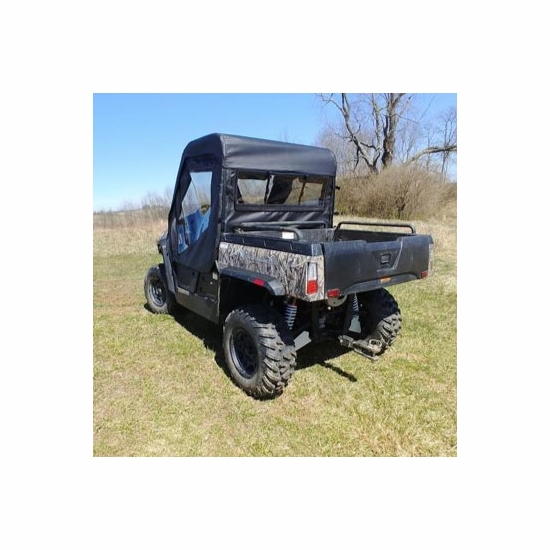 3 Star Black Zippered Rear Soft Panel - Bennche Cowboy, Massimo Knight, Coleman Outfitter - alt image 0