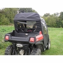3 Star Black Zippered Rear Soft Panel - Hisun HS 800, Strike 550, Massimo MSU 800